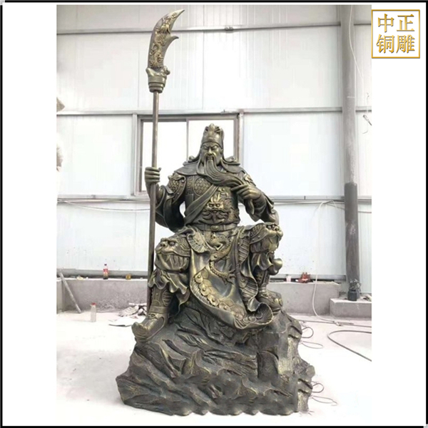 室外景觀(guān)關(guān)公雕塑